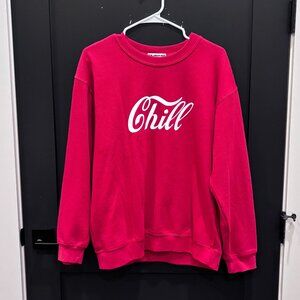 NEVER WORN Sub_Urban Riot Coca-Cola Red Sweatshirt L